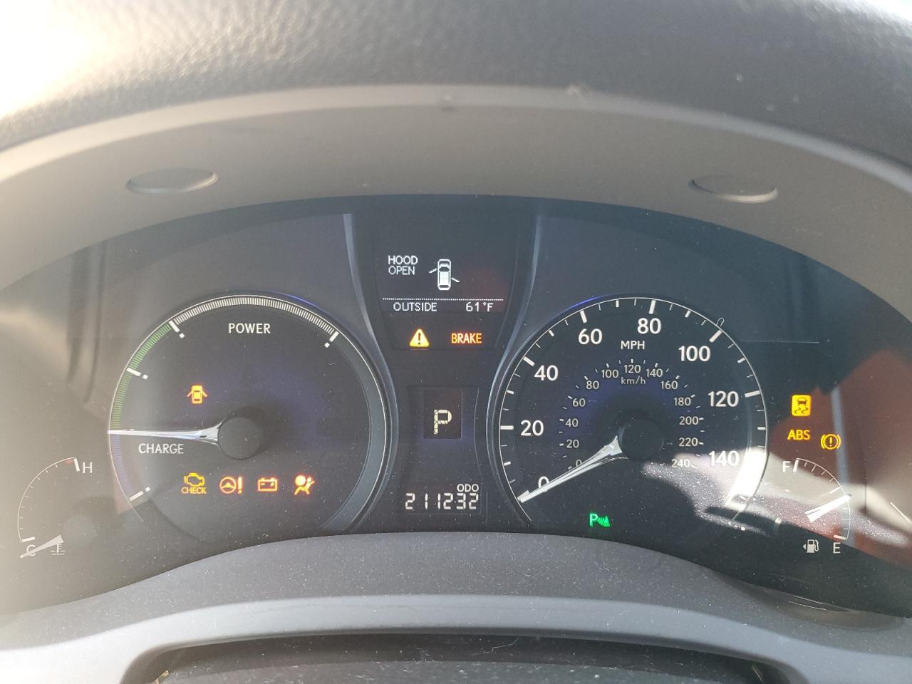 2012 LEXUS RX 450H
