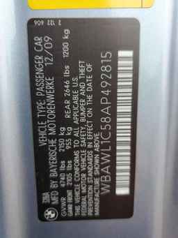 2010 BMW 3 SERIES