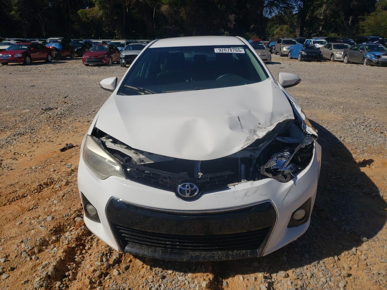2015 TOYOTA COROLLA