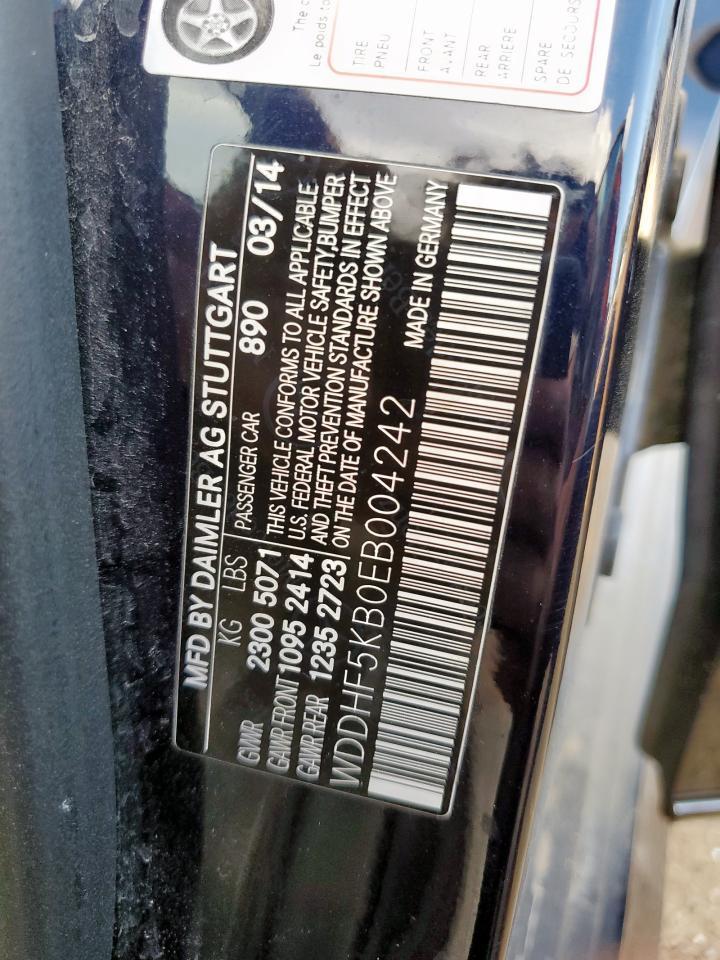 2014 MERCEDES-BENZ E-Class