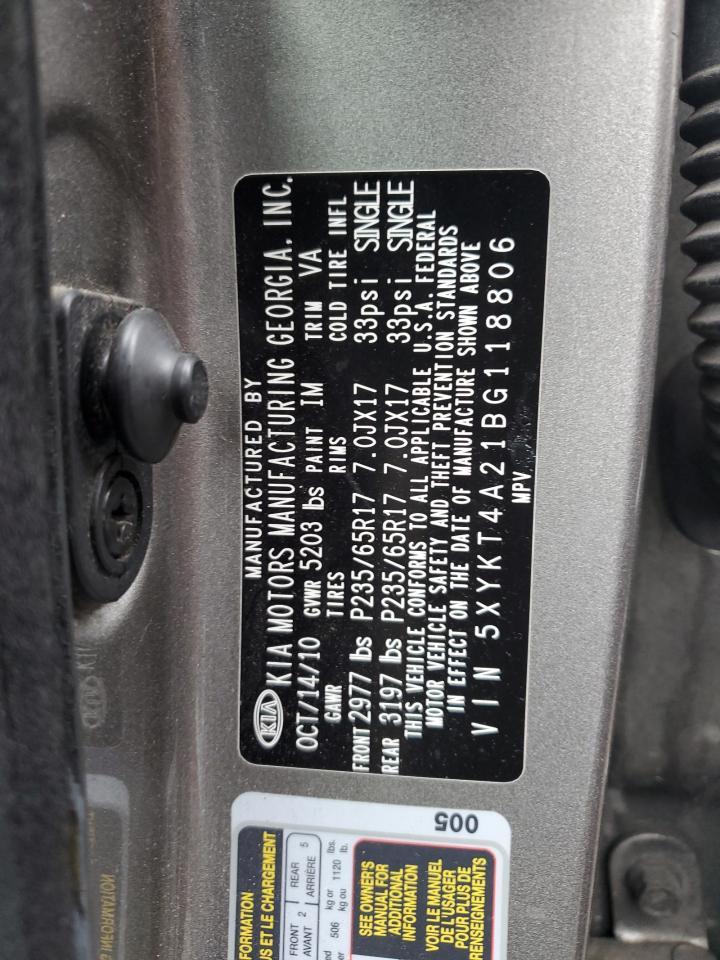 2011 KIA SORENTO