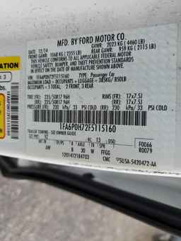 2015 FORD FUSION