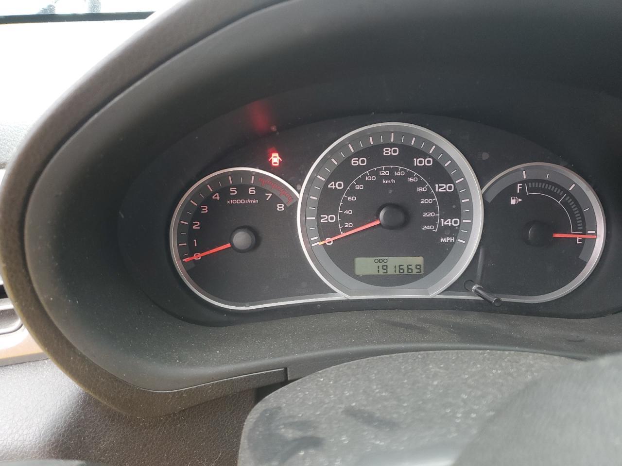 2009 SUBARU IMPREZA