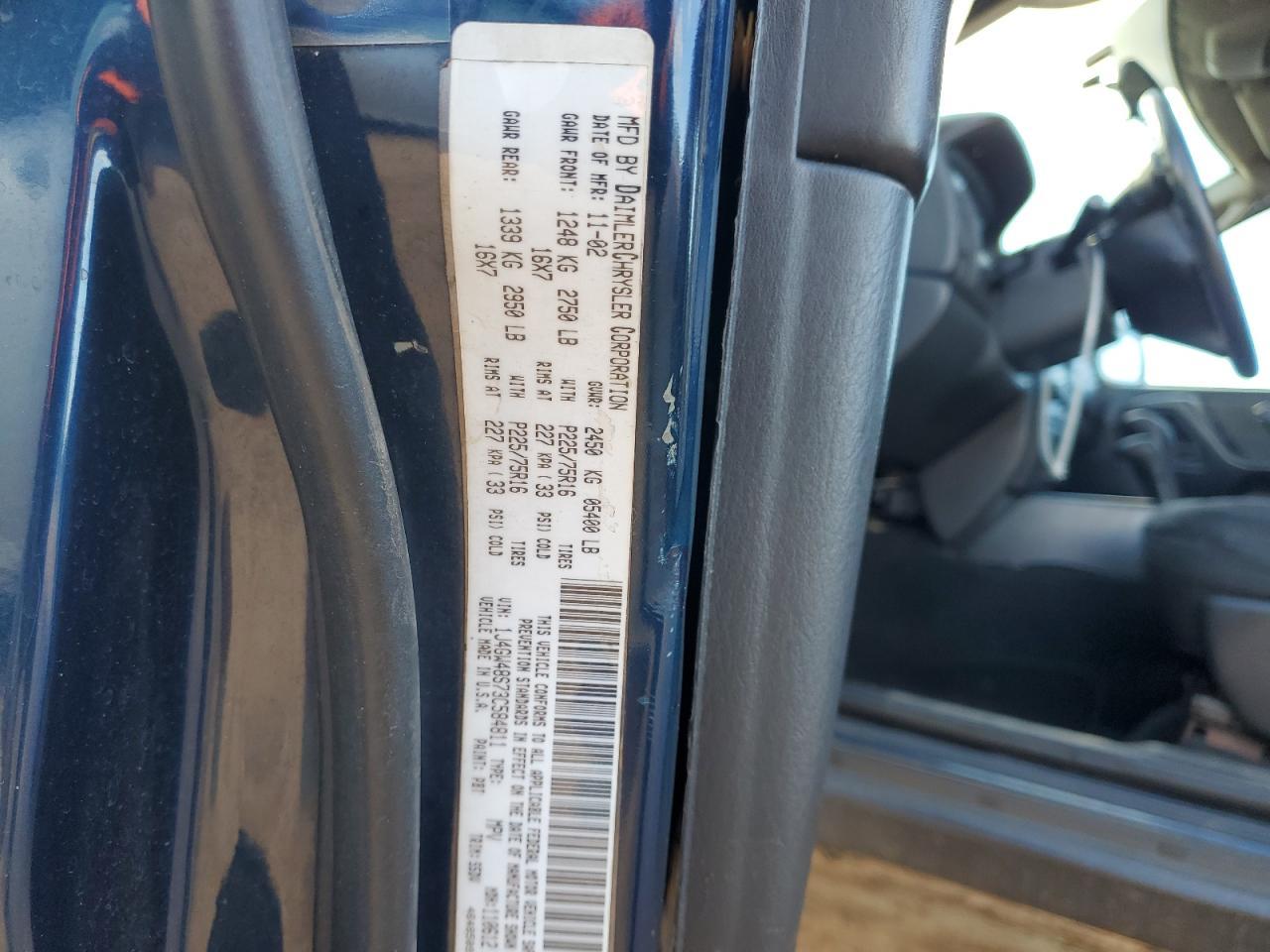 2003 JEEP Grand Cherokee