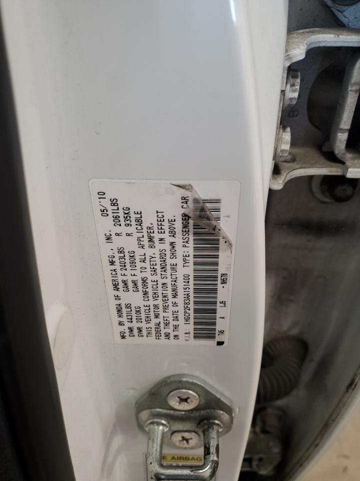 2010 HONDA ACCORD