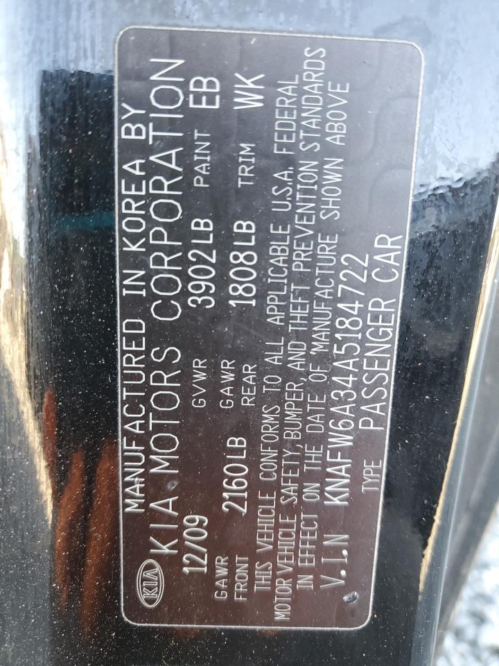 2010 KIA FORTE