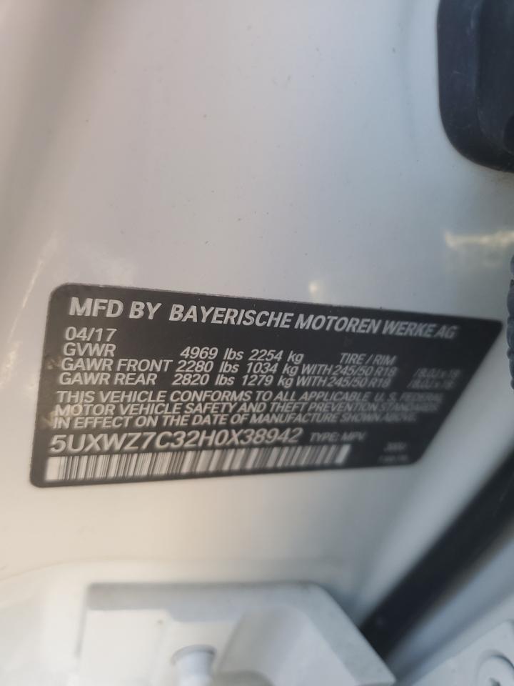 2017 BMW X3
