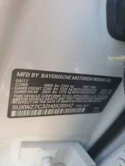 2017 BMW X3