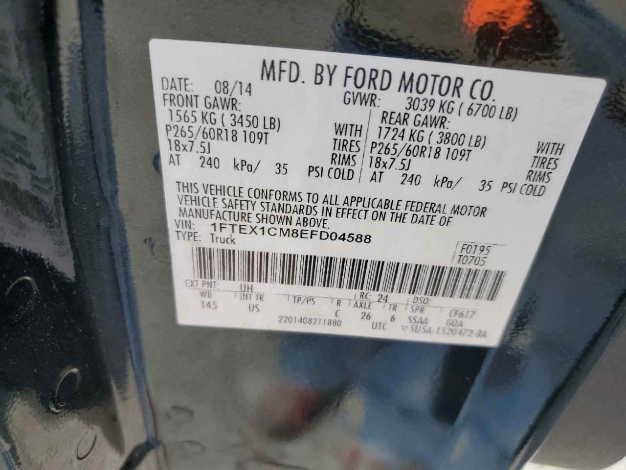 2014 FORD F-150