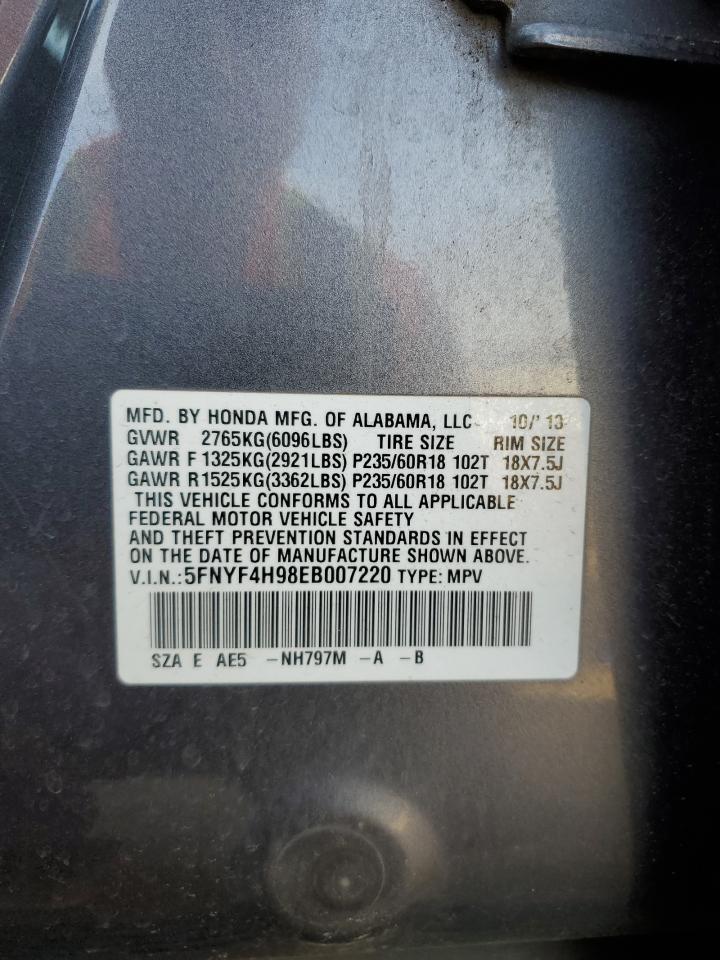 2014 HONDA PILOT