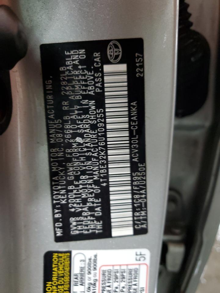 2006 TOYOTA CAMRY