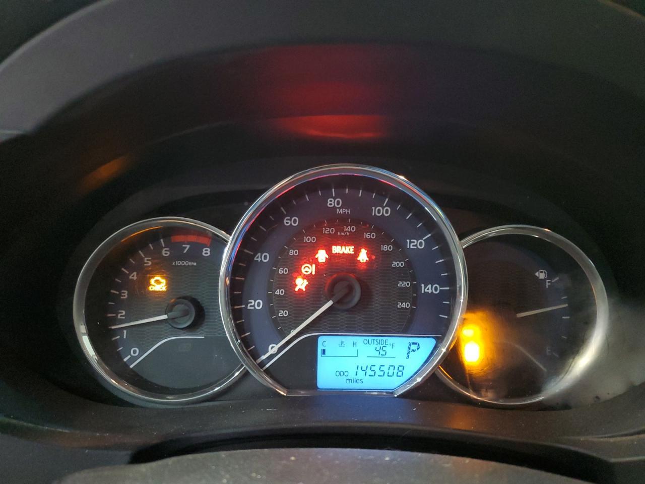 2014 TOYOTA COROLLA