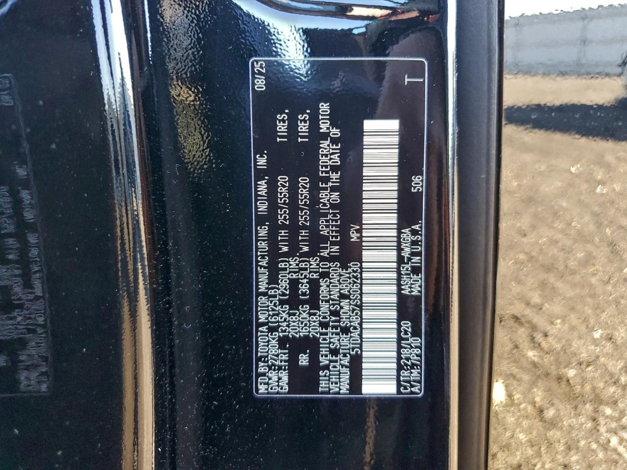 2025 TOYOTA HIGHLANDER