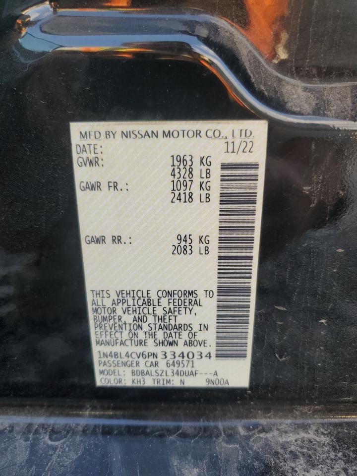 2023 NISSAN ALTIMA