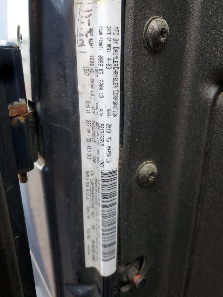 2003 JEEP WRANGLER
