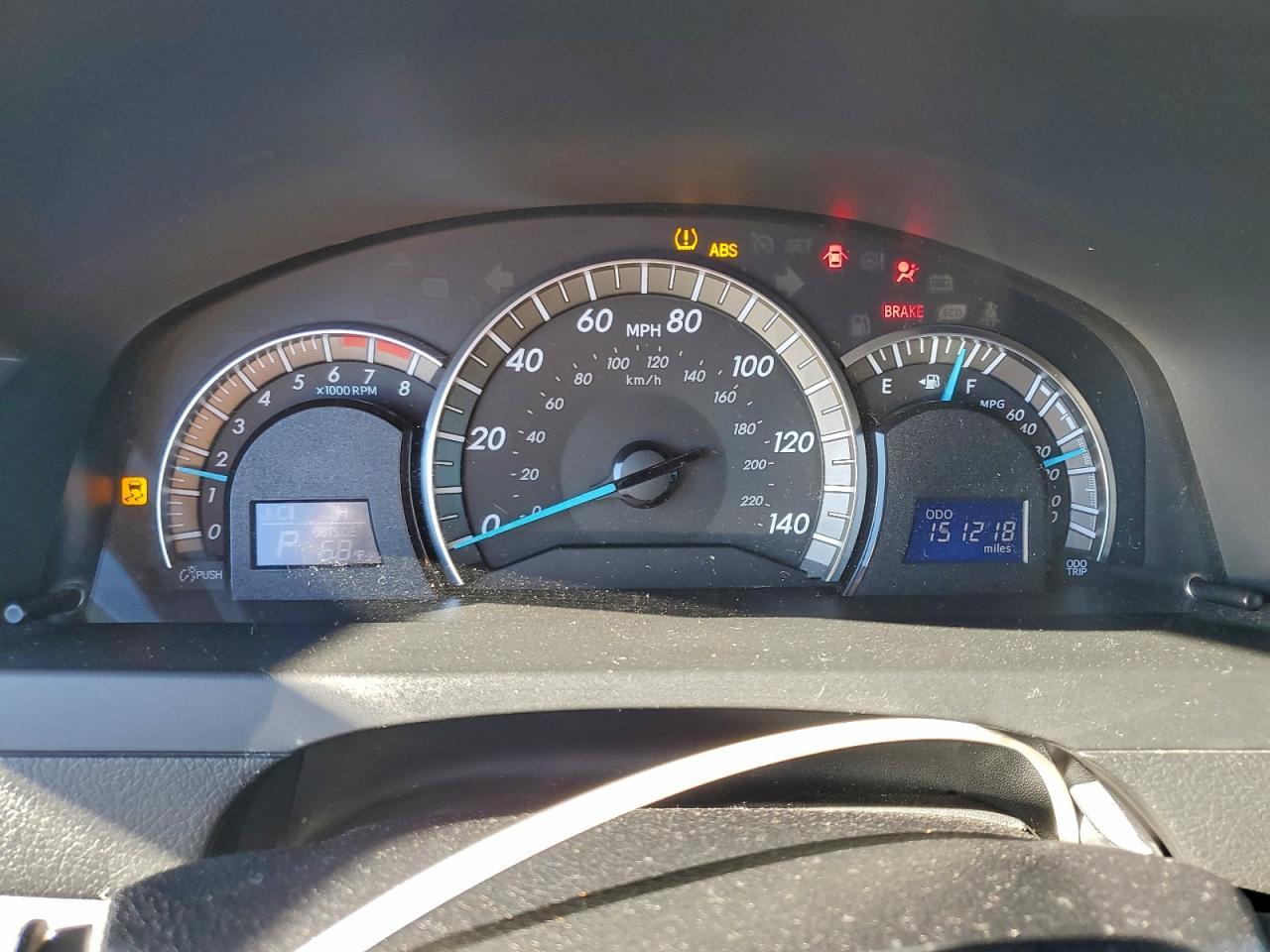 2012 TOYOTA CAMRY