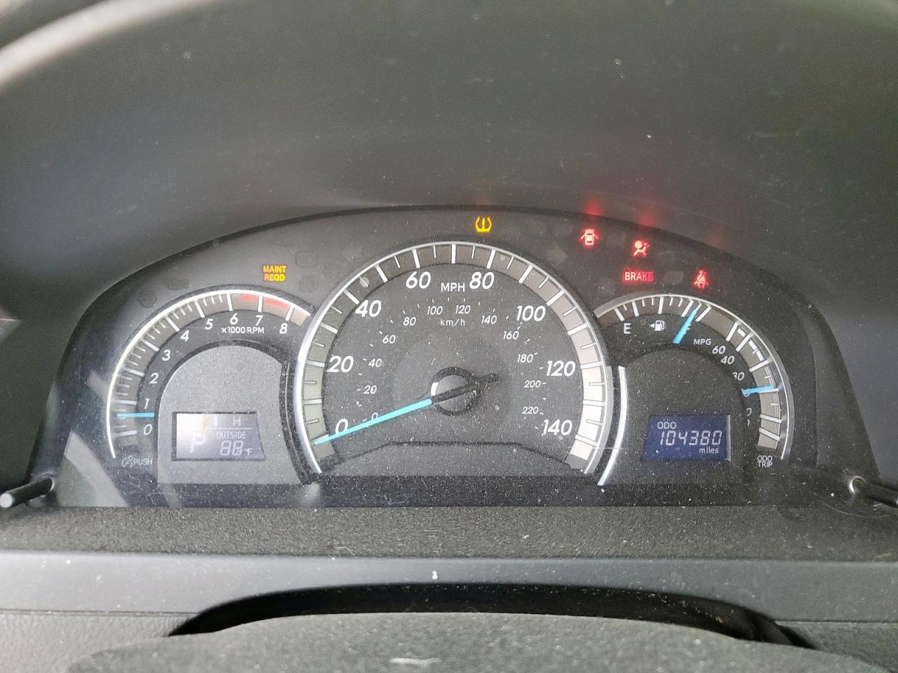 2012 TOYOTA CAMRY