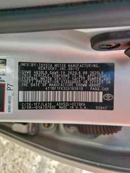 2012 TOYOTA CAMRY