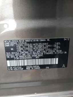 2012 TOYOTA RAV4