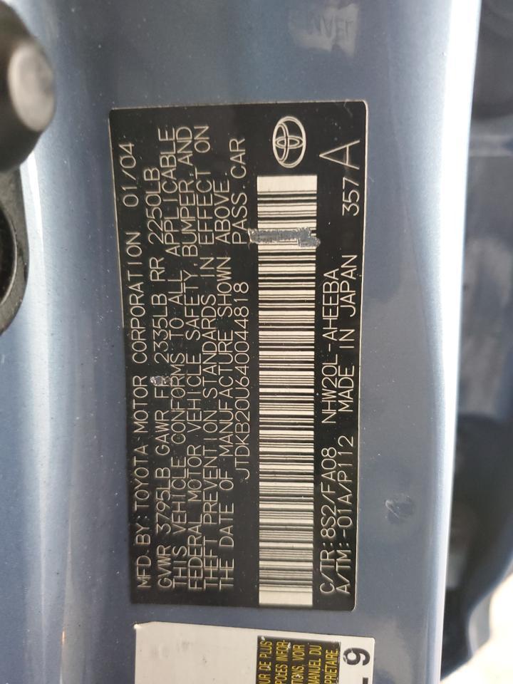 2004 TOYOTA PRIUS
