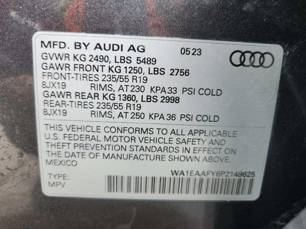 2023 AUDI Q5