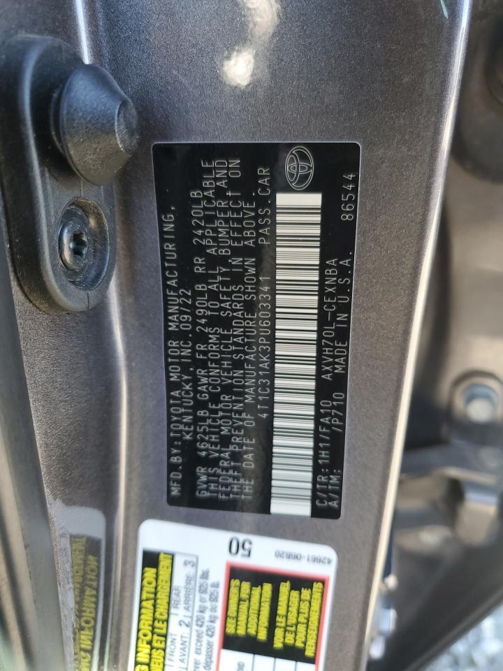 2023 TOYOTA CAMRY