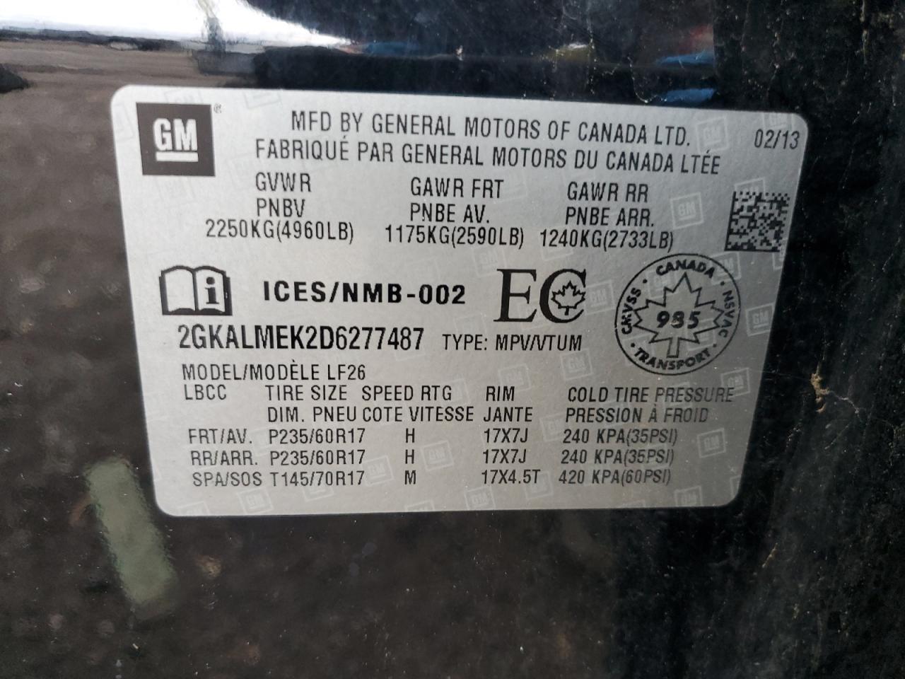 2013 GMC Terrain