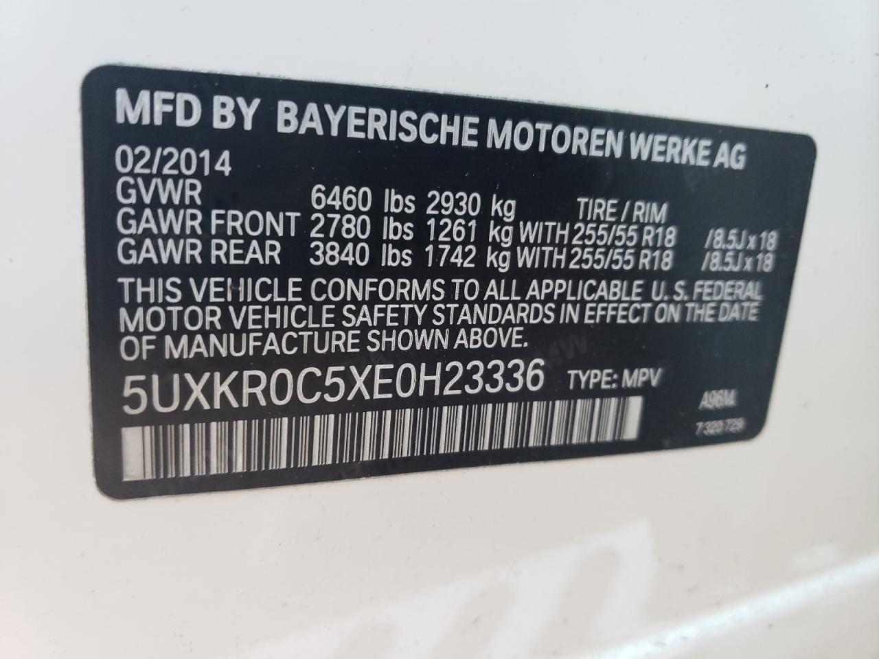 2014 BMW X5