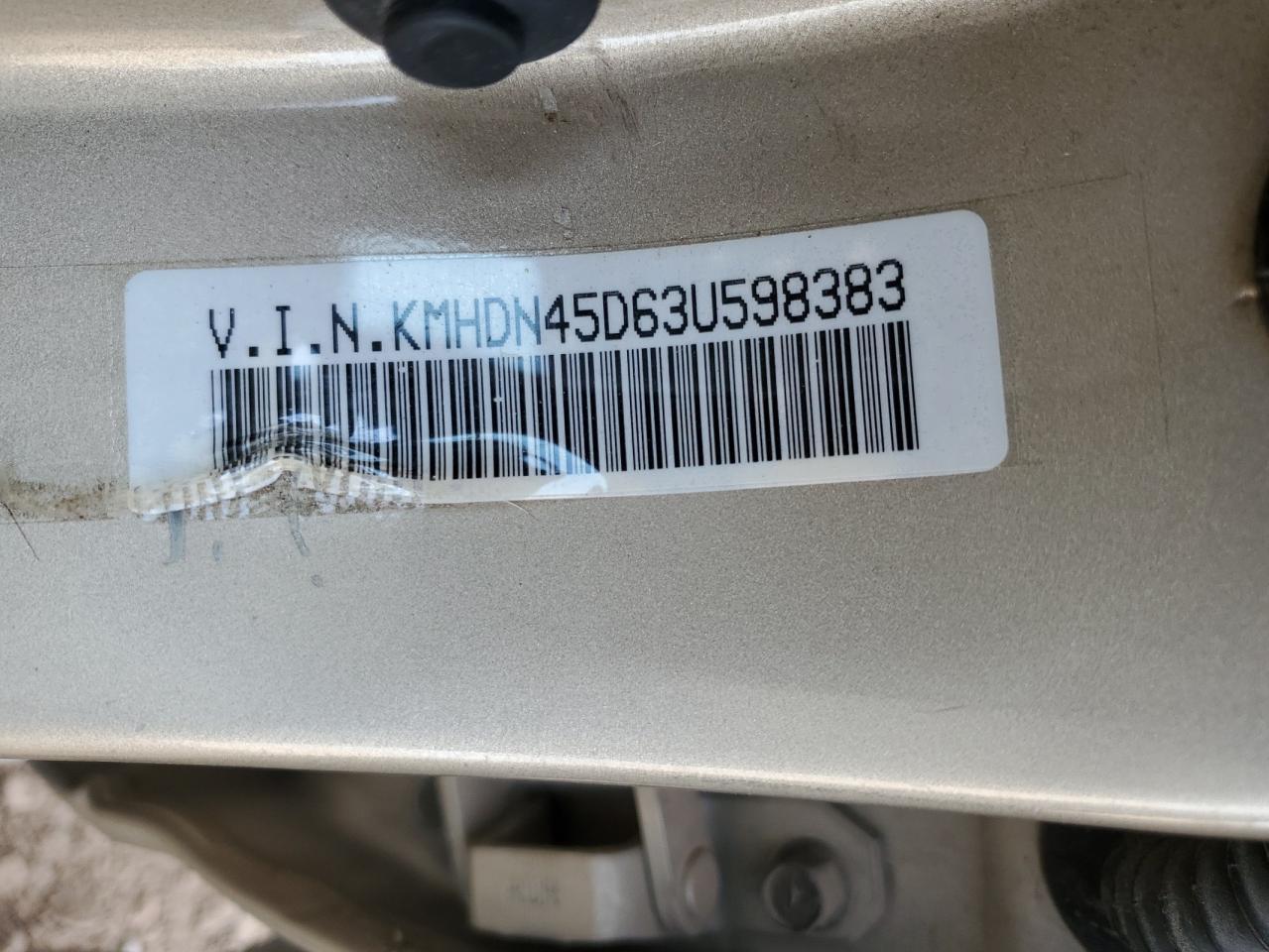 2003 HYUNDAI ELANTRA