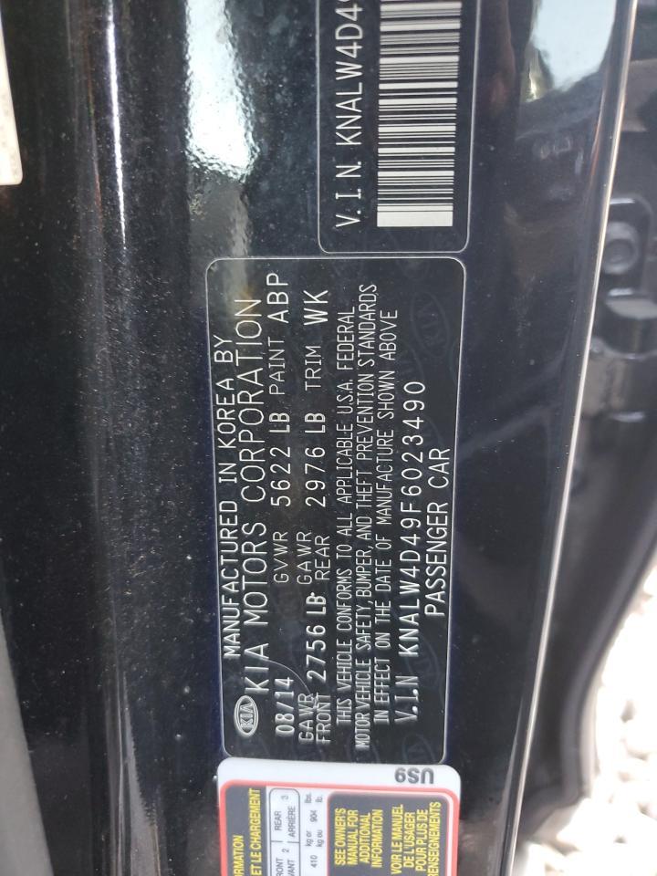 2015 KIA K900