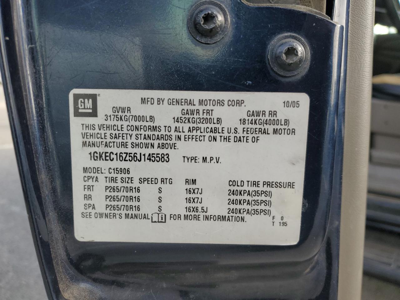 2006 GMC Yukon