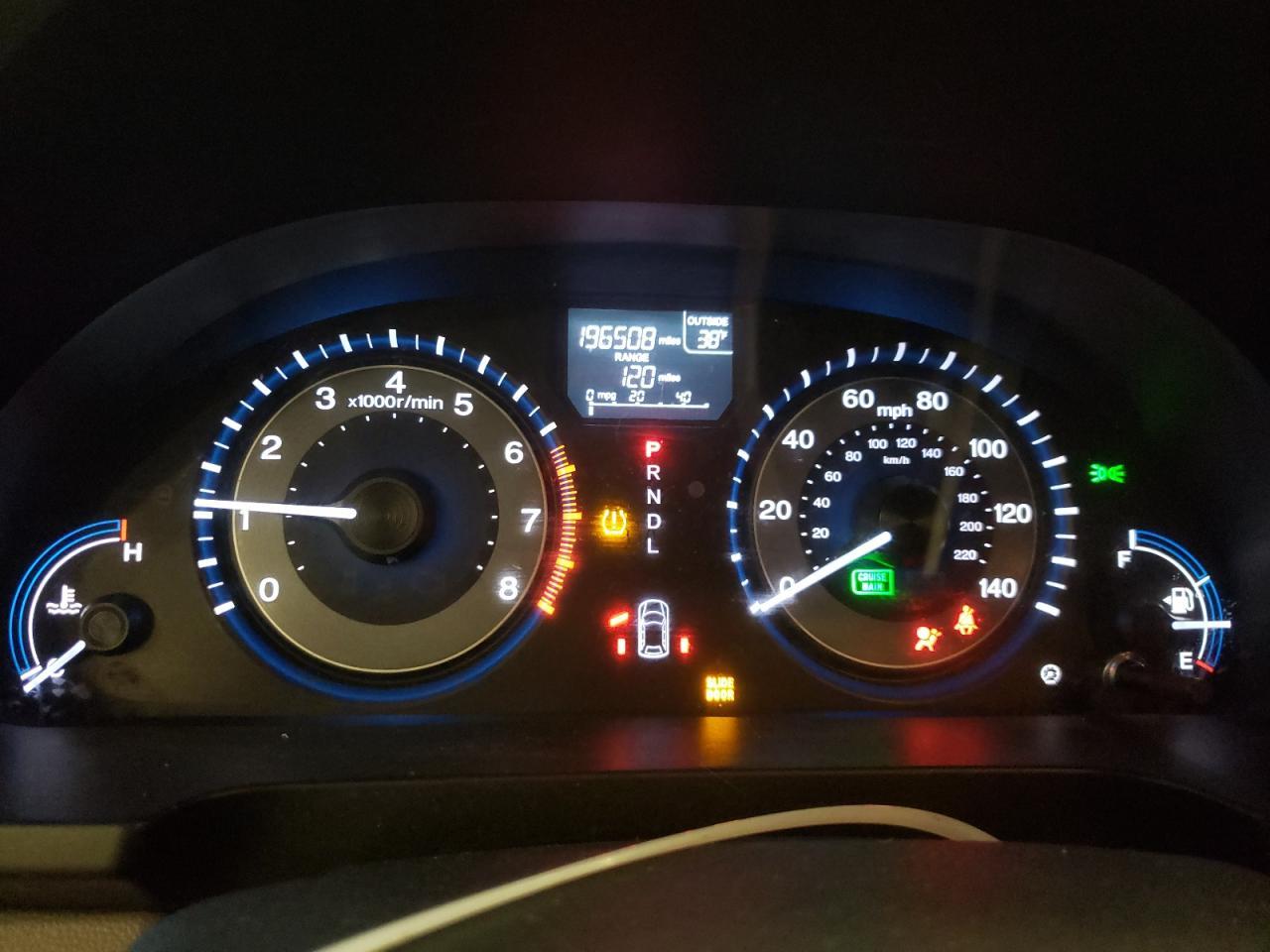 2012 HONDA ODYSSEY