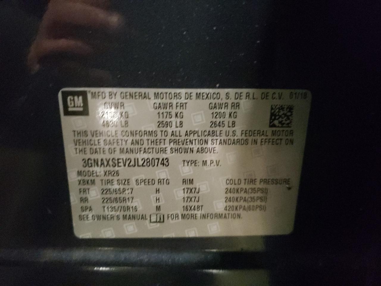 2018 CHEVROLET EQUINOX
