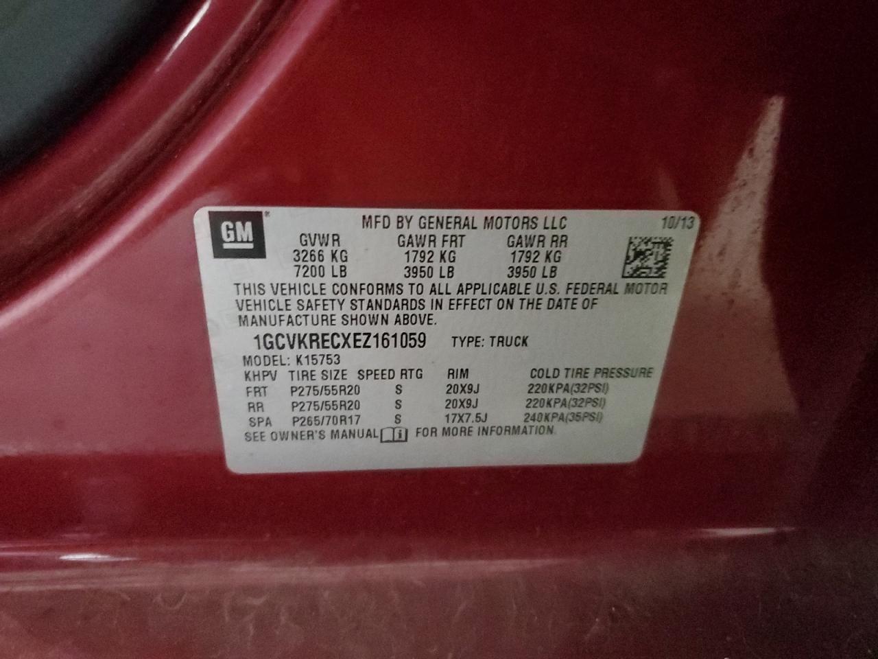 2014 CHEVROLET Silverado