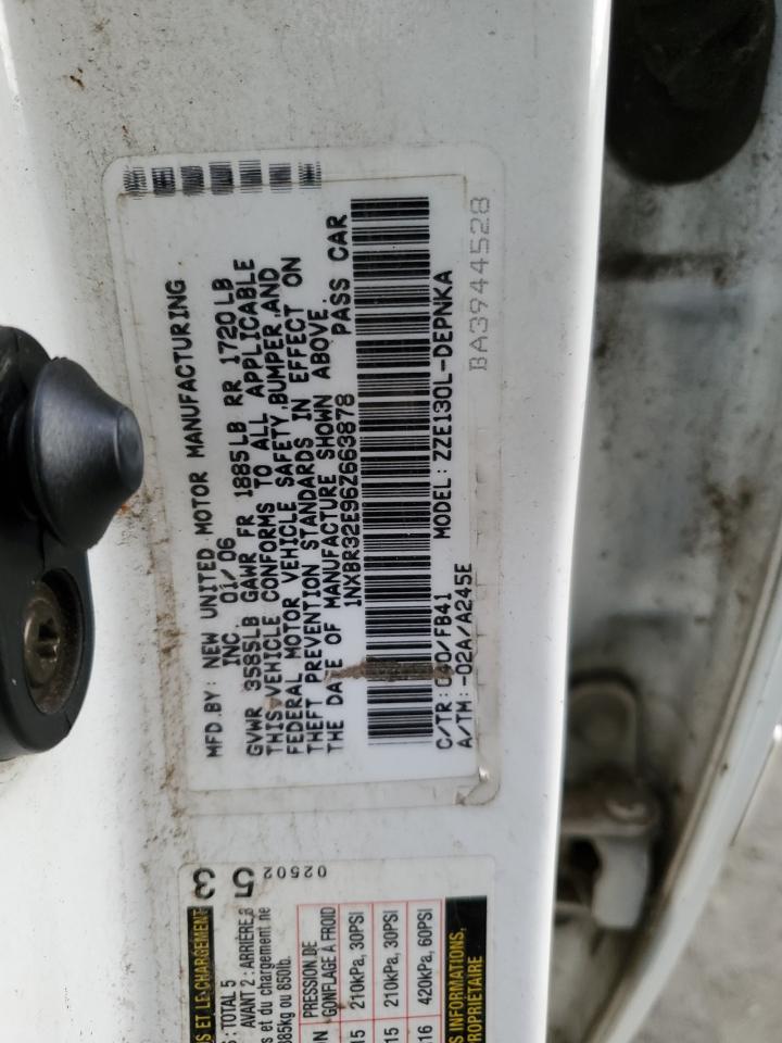 2006 TOYOTA COROLLA