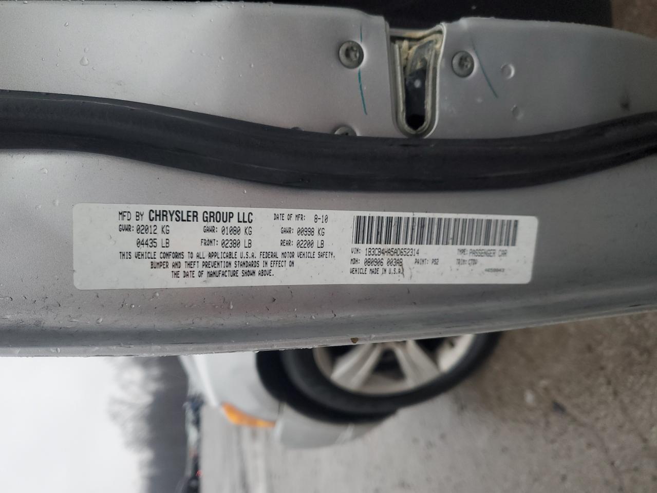 2010 DODGE Caliber