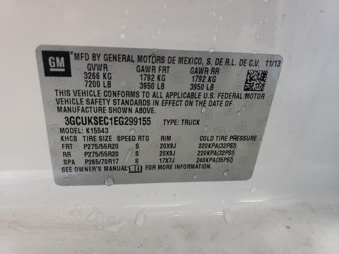 2014 CHEVROLET Silverado