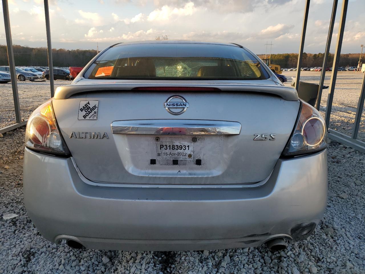 2012 NISSAN ALTIMA