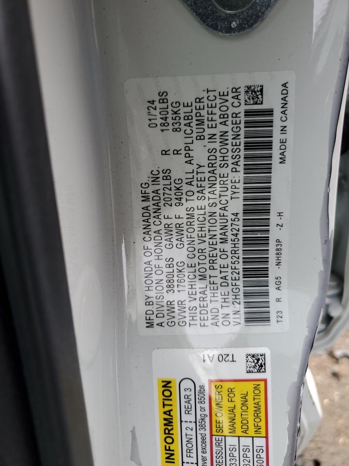 2024 HONDA CIVIC
