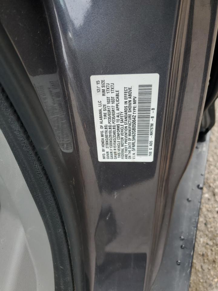 2016 HONDA ODYSSEY