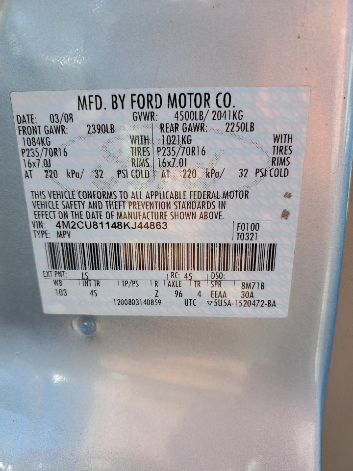 2008 MERCURY Mariner