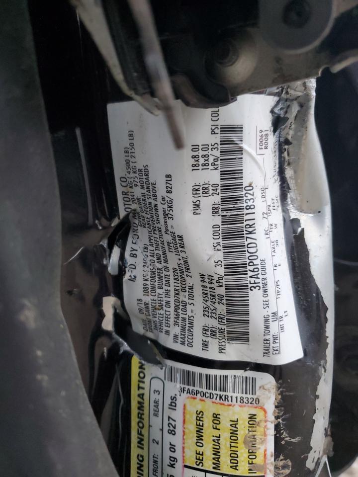 2019 FORD FUSION