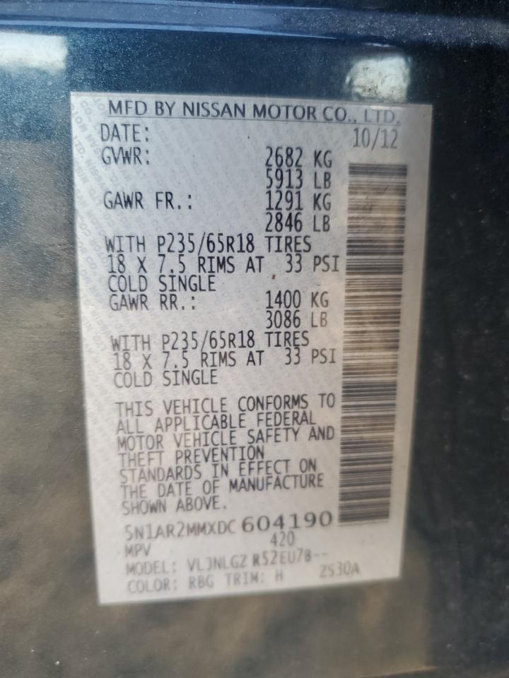 2013 NISSAN PATHFINDER