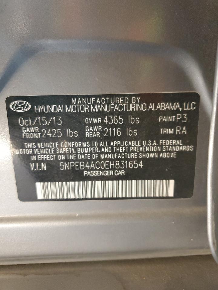 2014 HYUNDAI SONATA