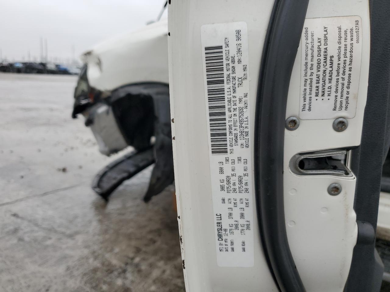 2009 DODGE RAM 1500