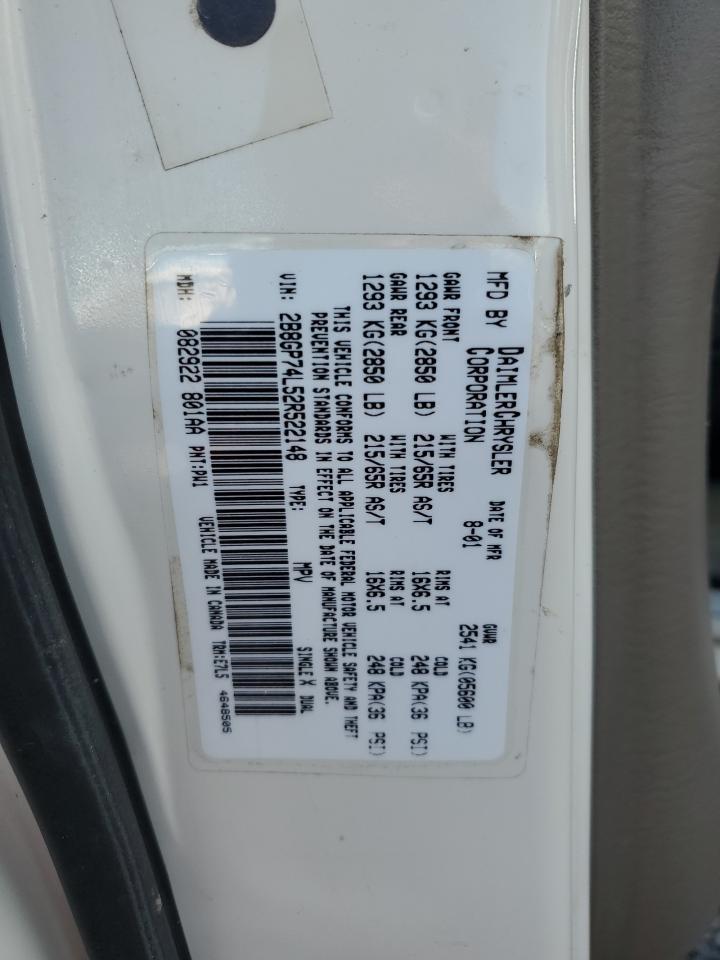 2002 DODGE GRAND CARAVAN