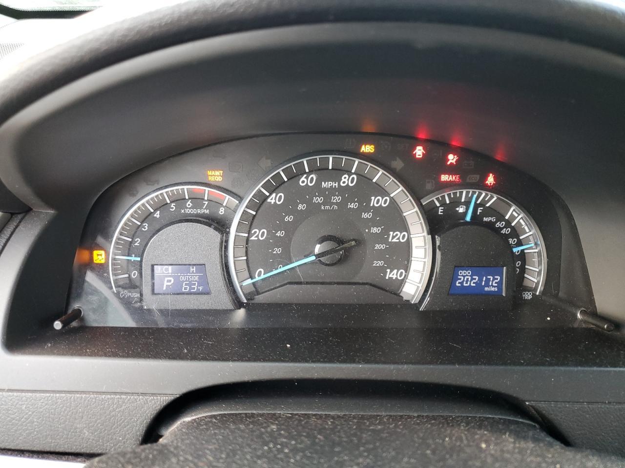 2012 TOYOTA CAMRY