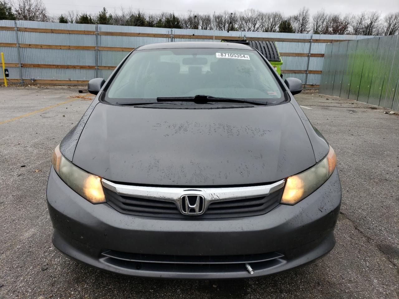 2012 HONDA CIVIC