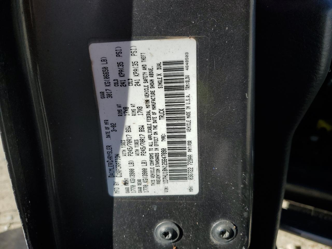 2002 DODGE RAM 1500