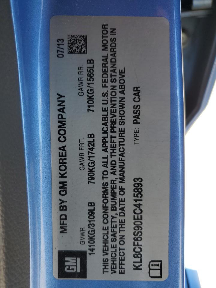 2014 CHEVROLET Spark